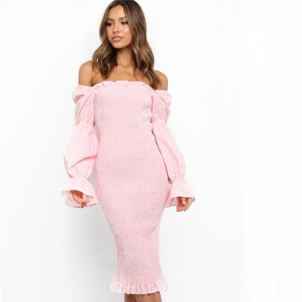 Leona dress - blush- NWT- Petal and Pup